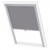 Persiana opaca enrollable gris M04/304 Vida XL