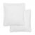 Almohada 2 unidades 80x80 blanca Vida XL