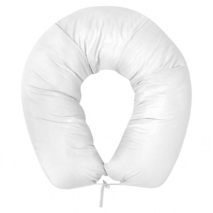Almohada de embarazo 40x170 blanca Vida XL