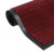 Alfombra de entrada rectangular de nudo 90x150 roja Vida XL