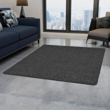 Alfombra de nudo 80x150 gris antracita Vida XL
