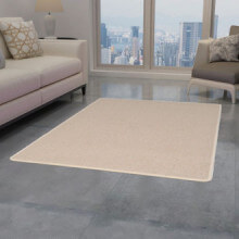 Alfombra de nudo 80x150 beige Vida XL