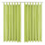 Cortinas de micro-raso con bucles 2 unidades 140x225 verde Vida XL