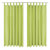 Cortinas de micro-raso con bucles 2 unidades 140x245 verde Vida XL