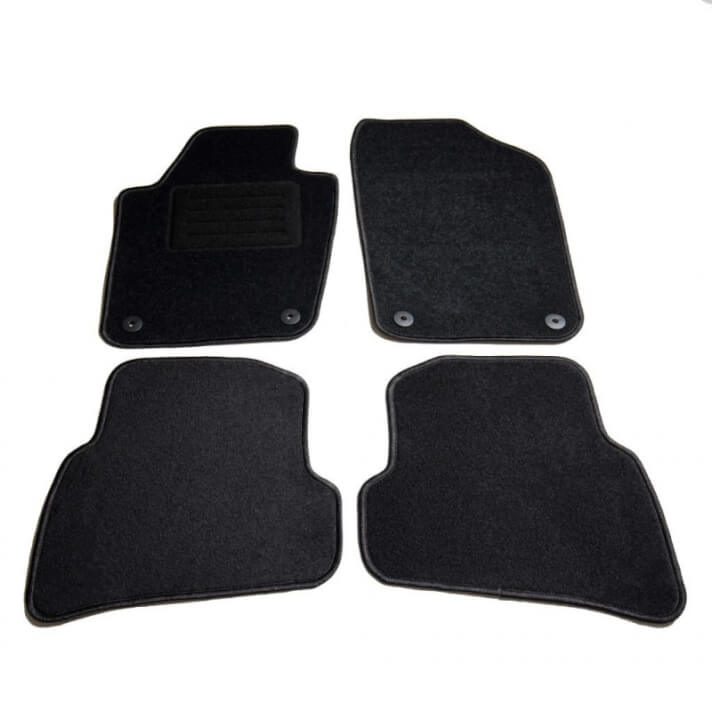 Juego de alfombrillas para coche 4 piezas para VW Polo V Vida XL