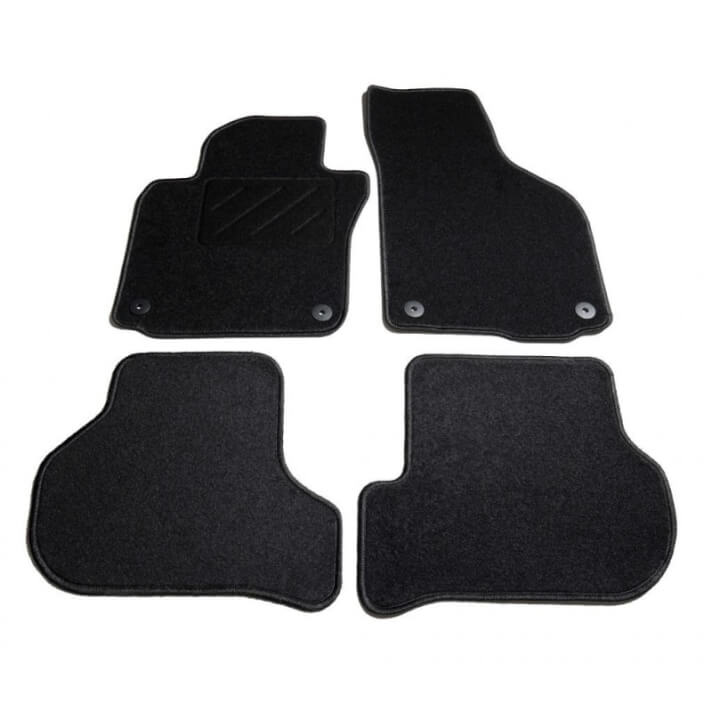 Juego de alfombrillas para coche 4 piezas VW Golf 5/6 Scirocco Vida XL