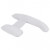 Almohada de embarazo con forma de H 80x140 gris Vida XL