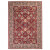 Alfombra oriental de estampado persa rojo/beige 120x170 Vida XL