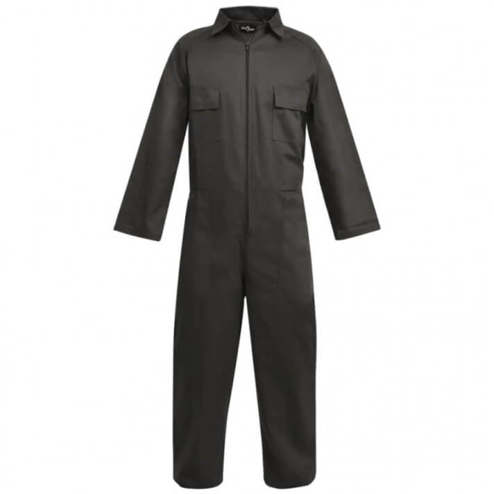 Mono de trabajo de hombre talla L gris Vida XL
