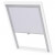 Persiana enrollable opaca blanca MK08 Vida XL