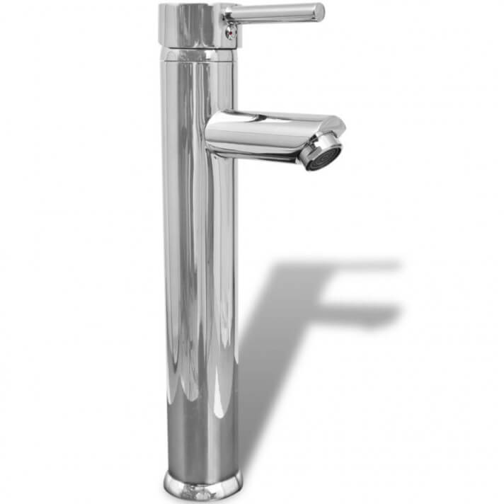 Grifo mezclador de cuarto de baño latón Vida XL