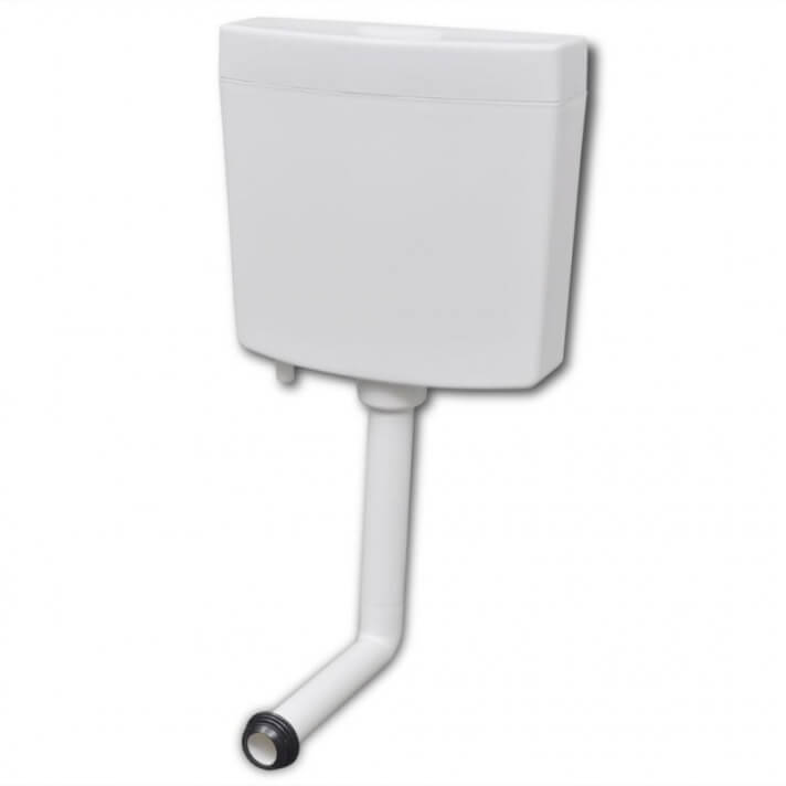Cisterna de inodoro 3/6 L blanca Vida XL