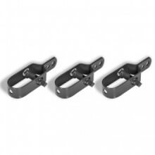 Tensor de alambre para alambrada 3 unidades 100mm gris Vida XL