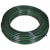 Alambre para vallas 80m 2,1/3,1mm acero verde Vida XL