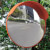 Espejo de tráfico convexo plástico naranja 45cm Vida XL