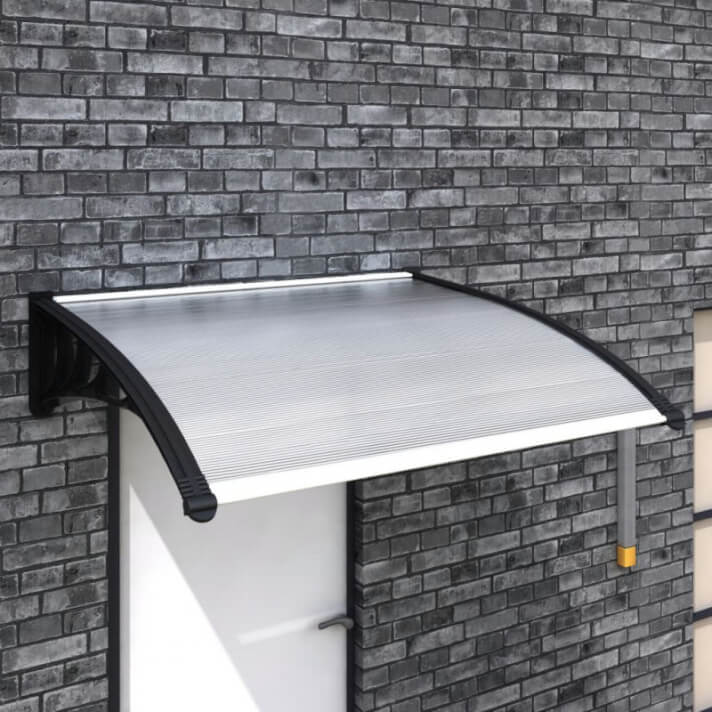 Marquesina para puerta 120x100cm Vida XL