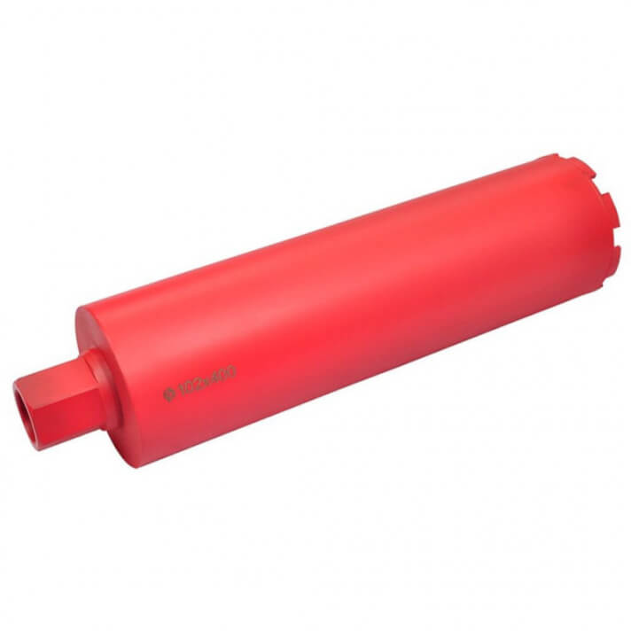 Broca de diamante para perforaci&oacute;n en seco / h&uacute;medo 102 x 400mm Vida XL