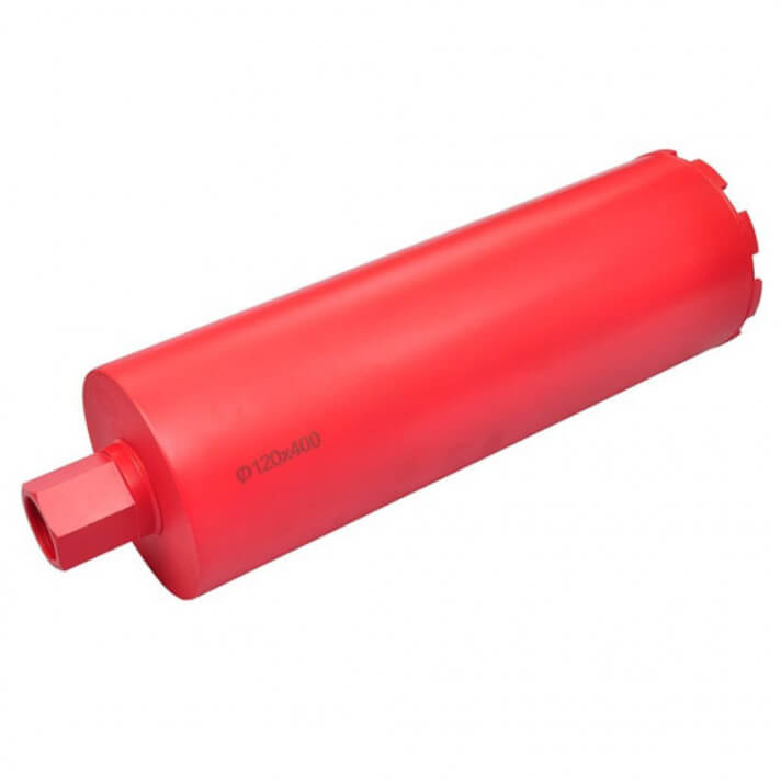 Broca de diamante para perforaci&oacute;n en seco / h&uacute;medo 120 x 400mm Vida XL