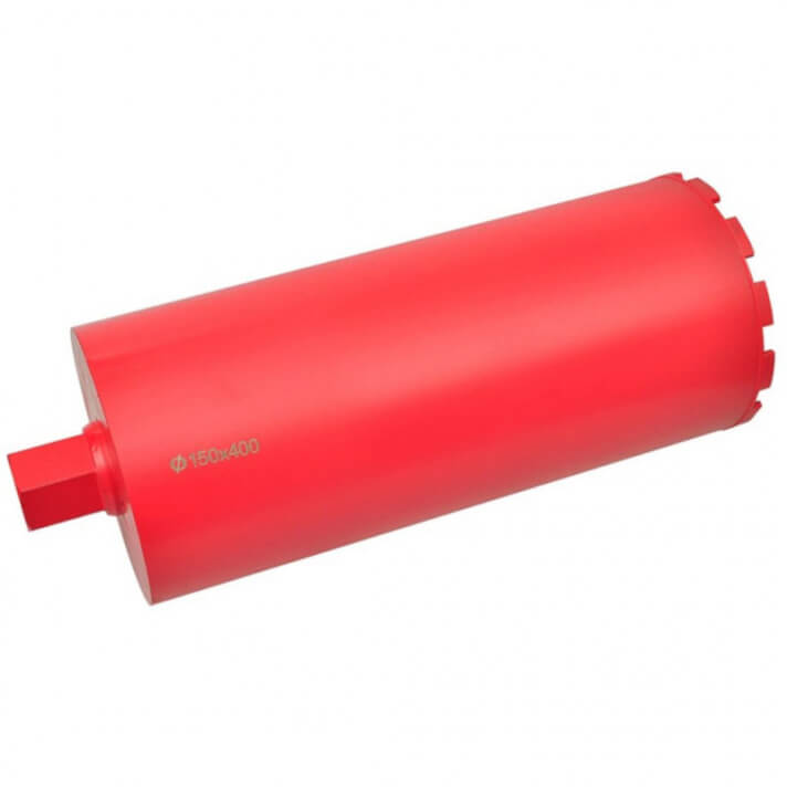 Broca de diamante para perforaci&oacute;n en seco / h&uacute;medo 150 x 400mm Vida XL