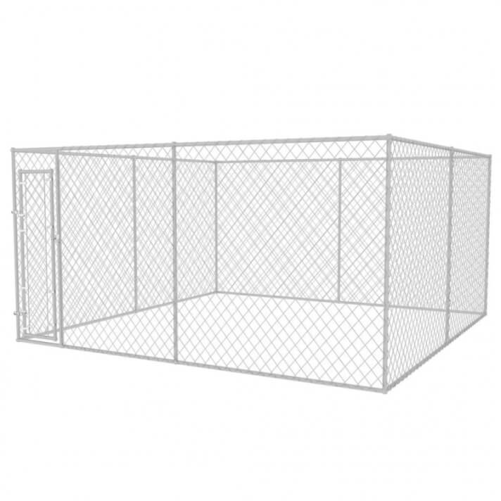 Perrera de exterior 4x4x2m Vida XL