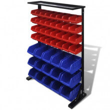 Organizador de herramientas para taller, Azul/ Rojo Vida XL