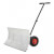 Pala quitanievesmanual con ruedas 100x44cm Vida XL
