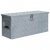 Caja de aluminio 76,5x26,5x33cmcm plateada Vida XL