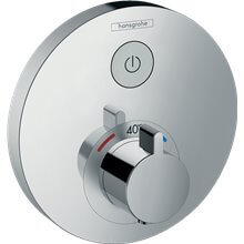 Grifo termostático para una función cromo ShowerSelect S Hansgrohe