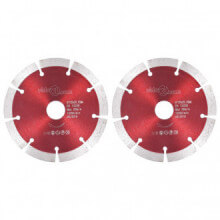 vidaXL Discos de corte de diamante 2 unidades acero 125 mm