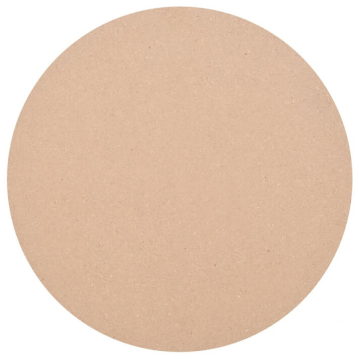 Tablero demesa redondomDF 800x18mm Vida XL