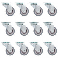 Ruedas giratorias 12 unidades 50mm Vida XL
