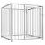 Perrera de exterior 100x100x100cm Vida XL