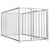 Perrera de exterior 100x200x100cm Vida XL