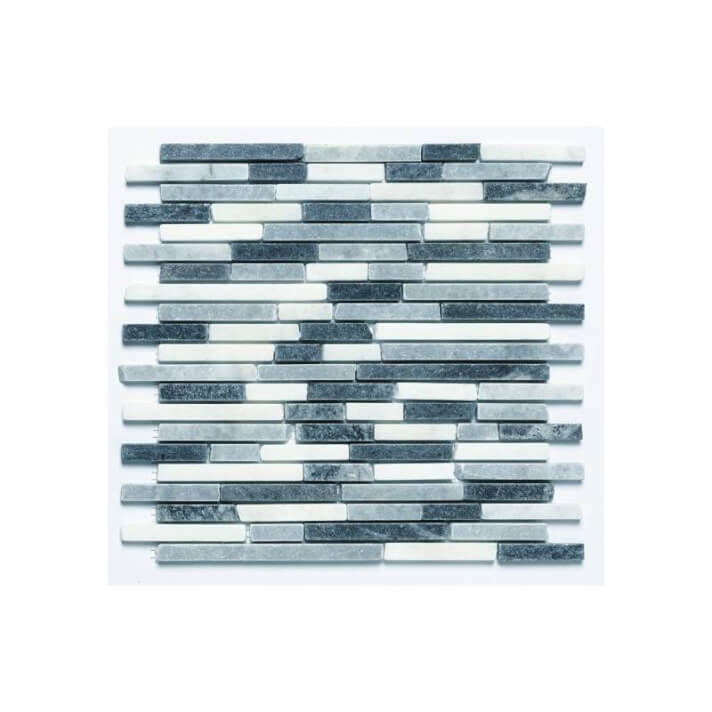 Mosaico PIEDRA Afyon gris