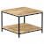 Mesa de centro de madera maciza de mango 60x60x45cm Vida XL
