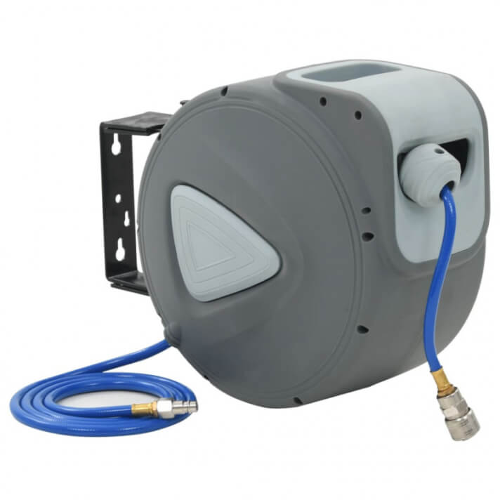 Carrete demanguera de aire autom&aacute;tico 1/4" Vida XL