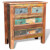 Mueble aparador de madera maciza reciclada con 4 cajones Vida XL