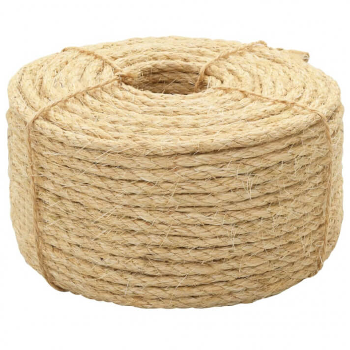Cuerda 100% sisal 6mm 250m Vida XL