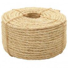 Cuerda 100% sisal 8mm 500m Vida XL