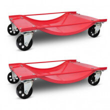 Carritos de transporte de coches 2 unidades Vida XL
