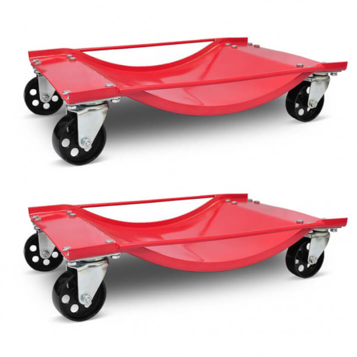 Carritos de transporte de coches 2 unidades Vida XL