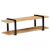 Mueble para la TV de madera maciza de mango 130x40x40cm Vida XL