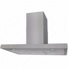 Campana extractora plana acero inoxidable 900mm Vida XL