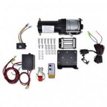 Cabrestante eléctrico placamontaje guía de rodillo 12V 1360KG Vida XL