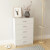 Armario de madera aglomerada 71x35x108cm blanco Vida XL