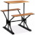 Mesa de bar con bancosmaderamaciza de acacia 80x50x107cm Vida XL