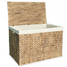 Cestos para la ropa sucia de jacinto de agua 82x42,5x52,5cm Vida XL