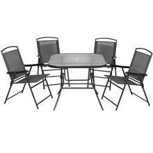 Conjunto de sillas y mesa de 5 piezas Outsunny