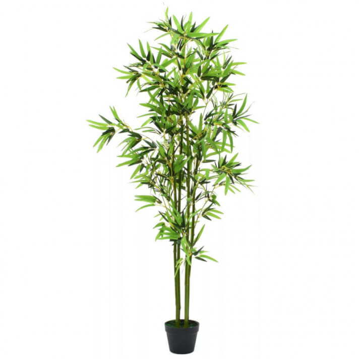 Planta de bambú artificial conaceta 175cm verde Vida XL