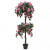 Planta artificial azalea conaceta 155cm verde y rosa Vida XL